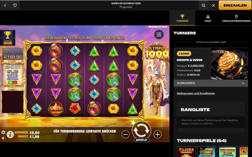 Spinsy Spielautomaten